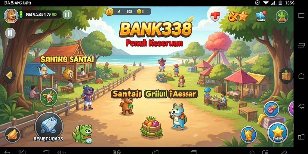 Tampilan menarik dari gameplay BANK338 yang penuh kesenangan.