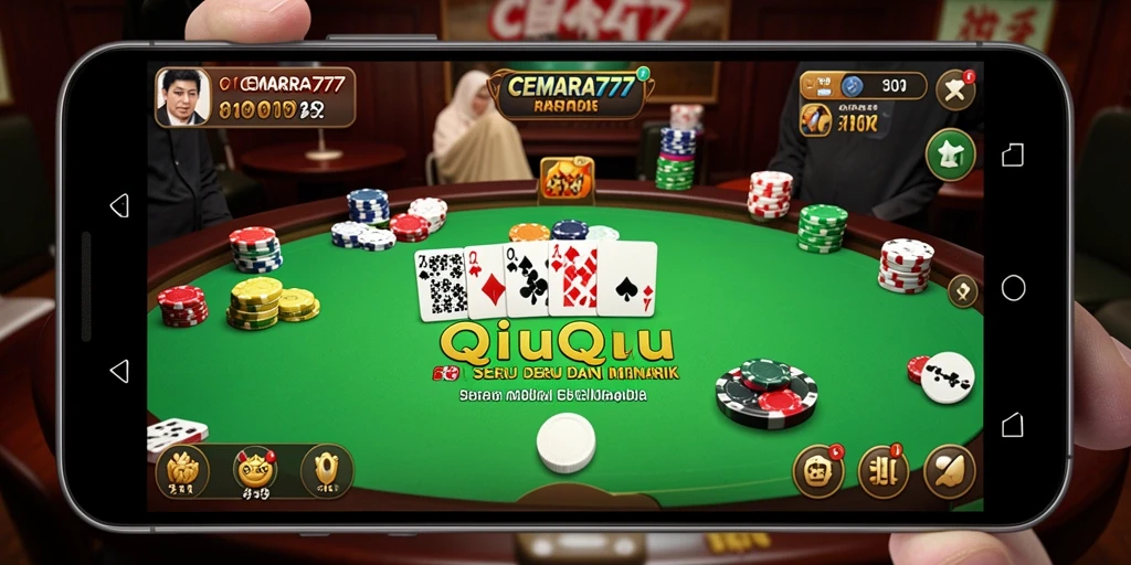 Tampilan gameplay QiuQiu yang menarik di CEMARA777.