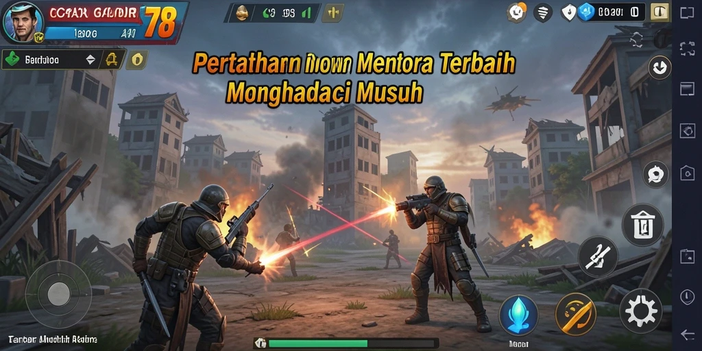 Tampilan screenshot gameplay GACOR78 yang menegangkan dan menarik.