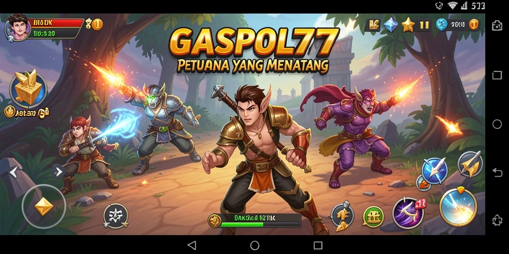 Tampilan menarik dari gameplay GASPOL77 yang seru dan penuh tantangan.