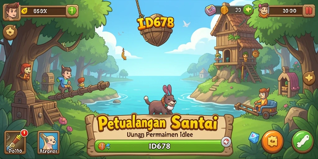 Tampilan gameplay <strong>ID678</strong> yang menawan dan mudah dipahami.