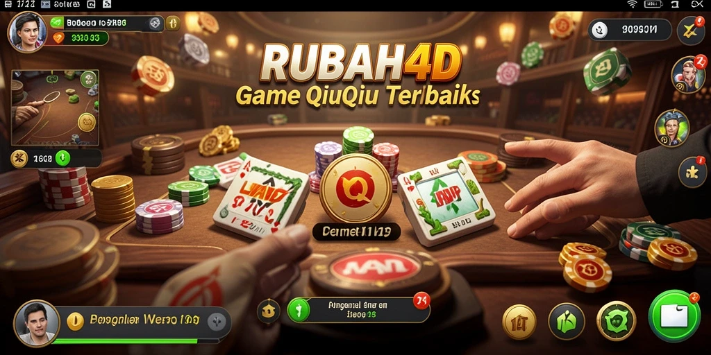 Screenshot gameplay RUBAH4D menunjukkan aksi seru QiuQiu.