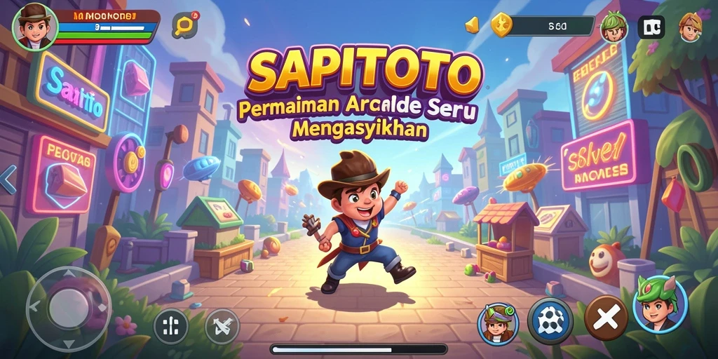 Screenshot gameplay SAPITOTO yang menampilkan aksi seru dan grafis menawan.