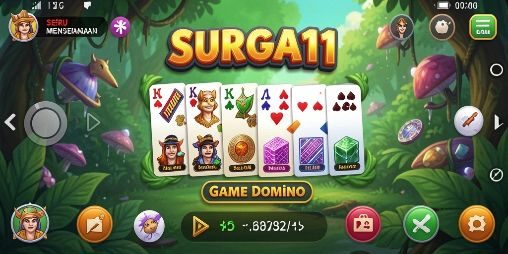 Tangkapan layar gameplay SURGA11 yang memukau dan interaktif.