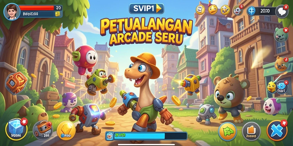 Screenshot gameplay <strong>SVIP1</strong> menunjukkan aksi seru dalam game Arcade.