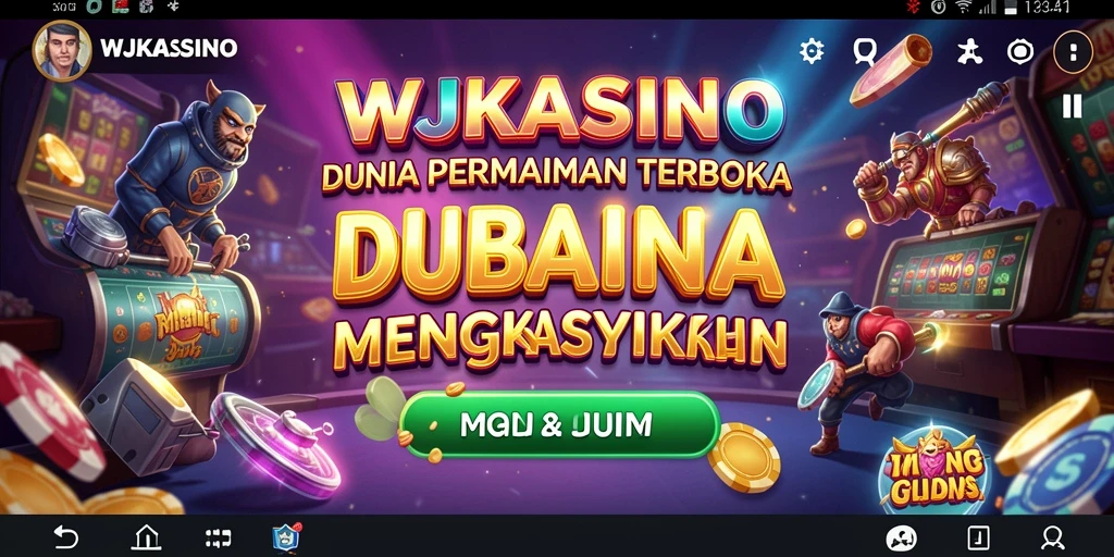Tampilan gameplay Open World yang menarik di WJKASINO