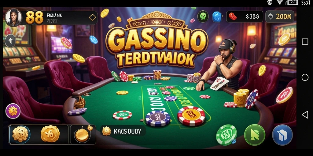 Tampilan menarik dari gameplay Kasino di X88.